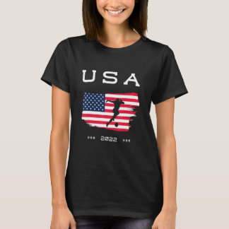 USA Soccer Player for Soccer Fan T-Shirt