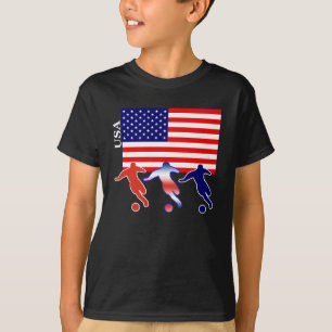 USA Soccer Players T-Shirt