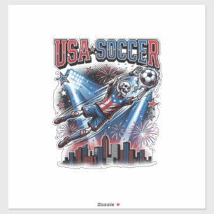 USA Soccer Skeleton Striker Nations Premium Sports