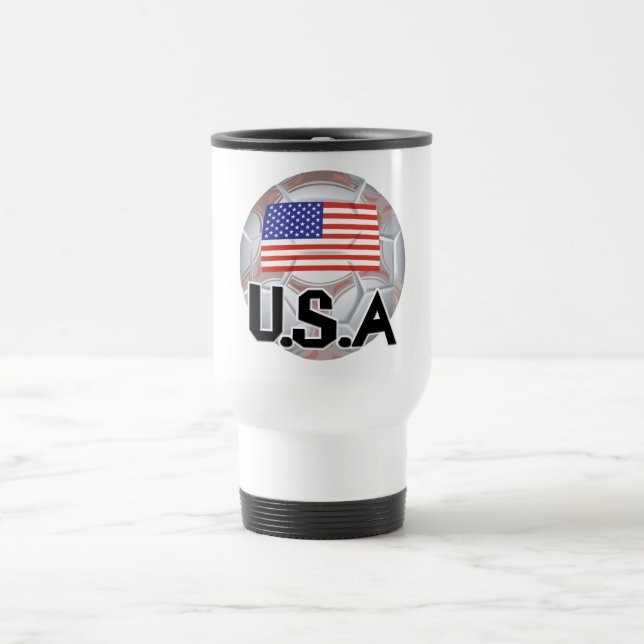 USA Soccer Team Travel Mug (Center)