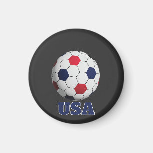 USA Soccer Throw Pillow Magnet