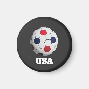 USA Soccer Throw Pillow Magnet