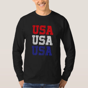 USA Soccer USA Patriotic Soccer Premium T-Shirt