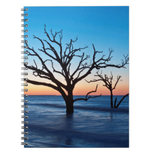 USA, South Carolina, Edisto Island, Botany Bay Spiral Notebook