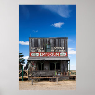 USA, South Dakota, Stamford, 1880 Town 2 Poster