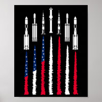 Usa Space Rockets 4th Of July Men Women Kids Funny