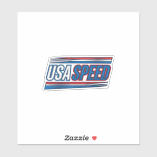 USA Speed Racing Patriotic Vintage Vector Design_1