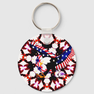 USA Spread your Love_ Key Ring