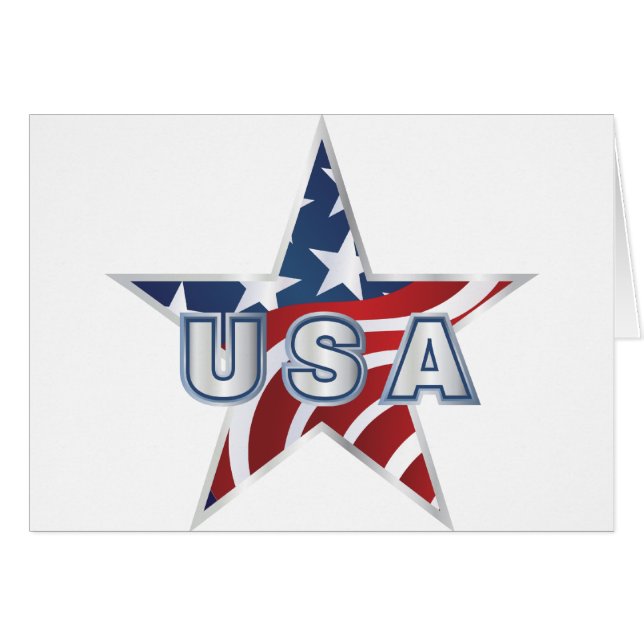 USA Star (Front Horizontal)