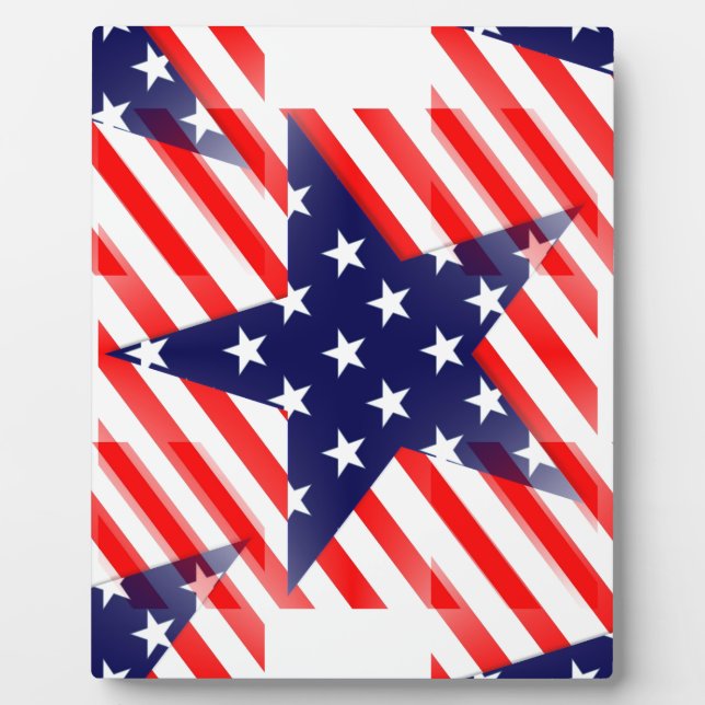 usa star plaque (Front)