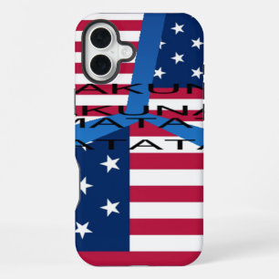 USA Star Spangle iPhone 16 Plus Case