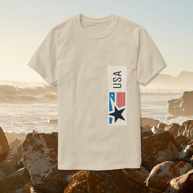 USA Stars and Stripes Graphic T-Shirt (Creator Uploaded)