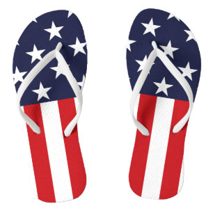 USA Stars and Stripes Jandals