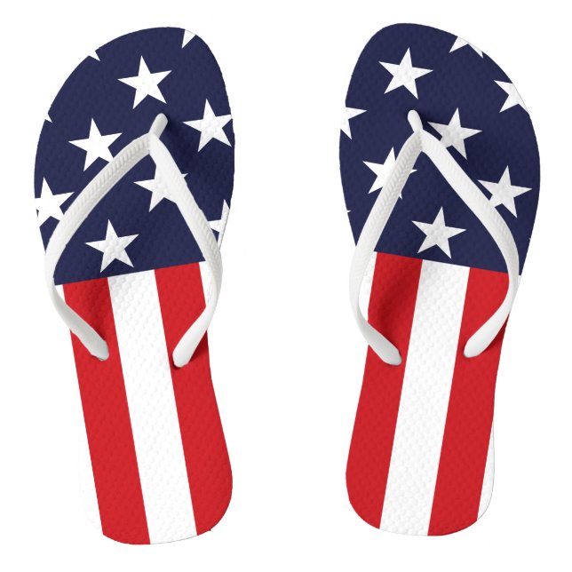 USA Stars and Stripes Jandals (Footbed)