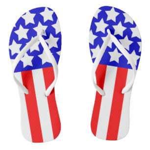 USA Stars n Stripes Summer Beach Jandals