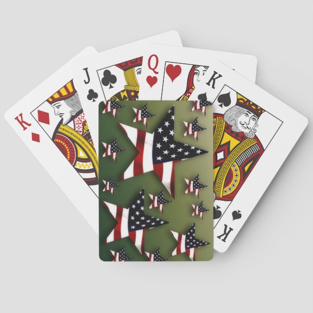 Usa stars playing cards (Back)