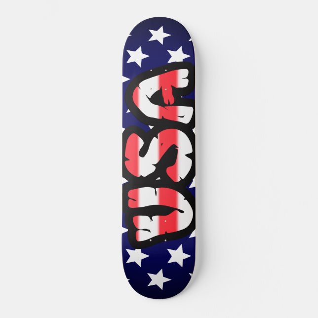 USA Stars Skateboard (Front)