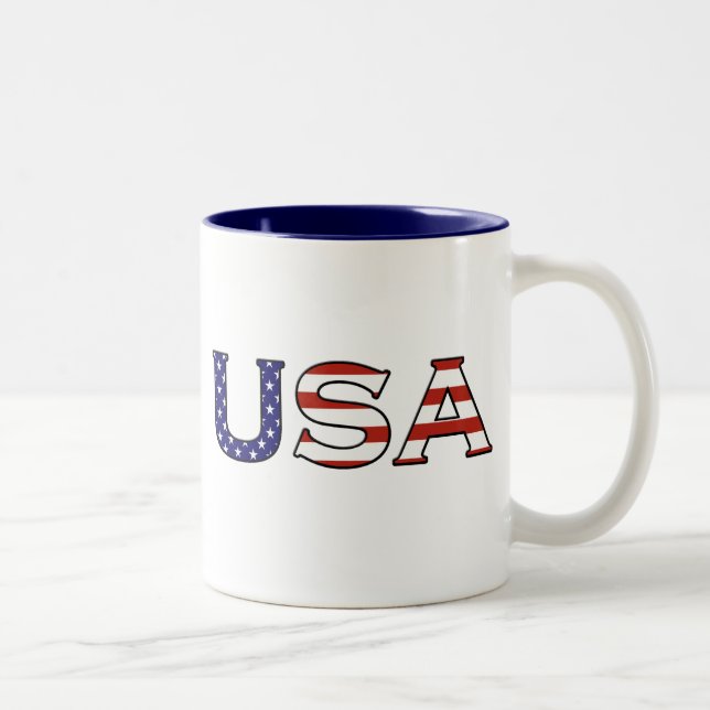 USA Stars & Stripes Mug (Right)