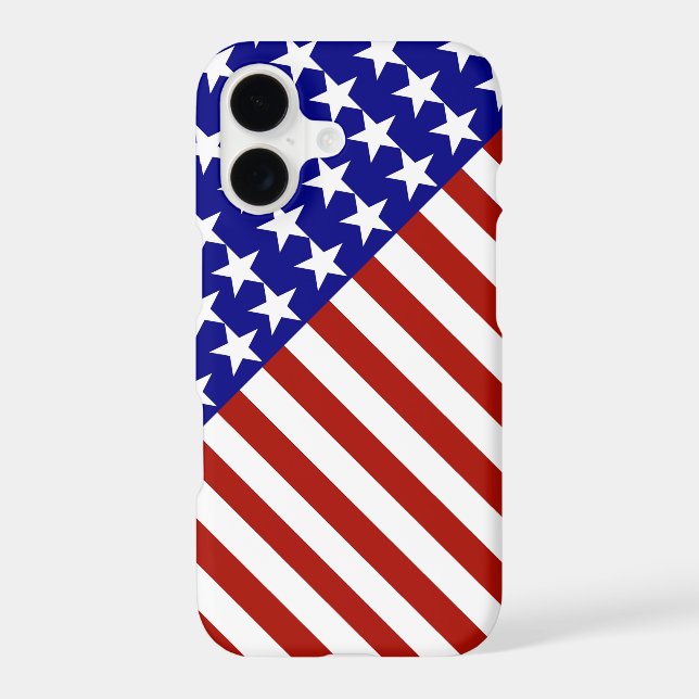 USA Stars & Stripes of Red White And Blue (Back)