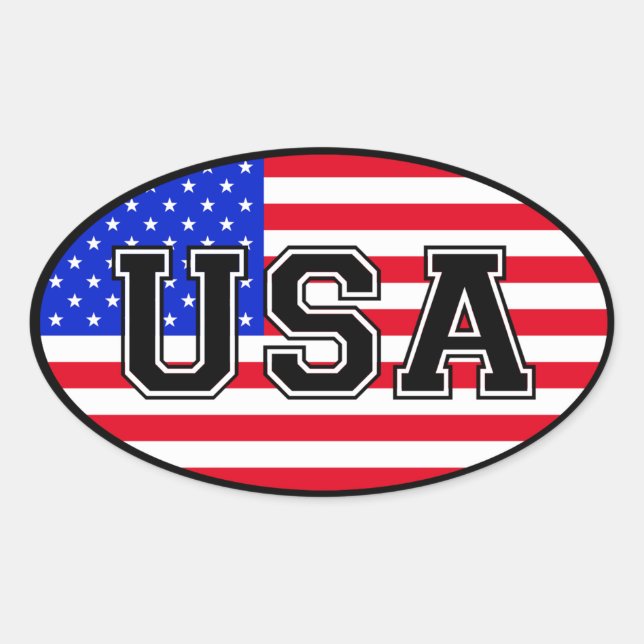 USA Sticker (Front)