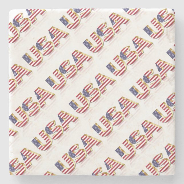 USA STONE COASTER (Front)