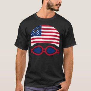 Usa Swim Usa Summer Swimming 2024 T-Shirt