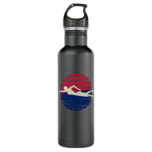 USA Swimmer Swimming Sport Athlete 710 Ml Water Bottle