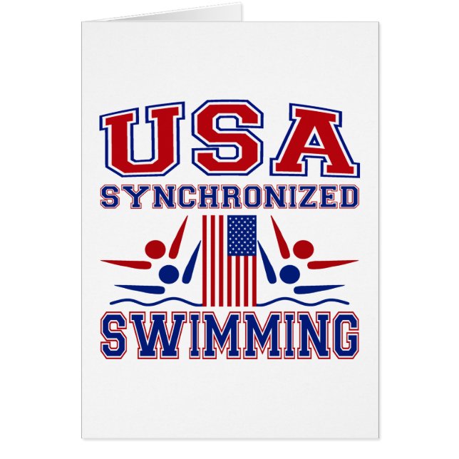 USA Synchronised Swimming (Front)