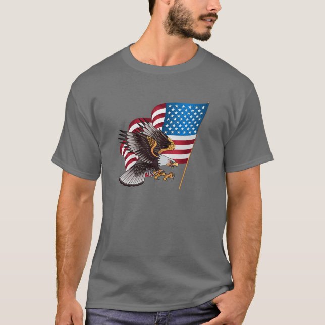 USA T-Shirt By: Antsafire (Front)
