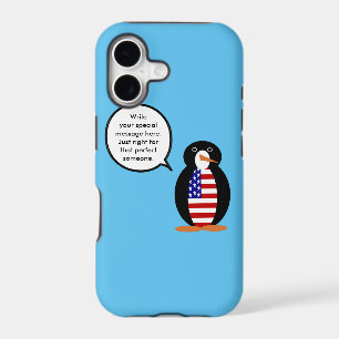 USA Talking Ms. Penguin Personalised