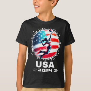 Usa team 2024 volleyball shirt for men women kids