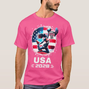 Usa Team 2028 United States American Flag Women Ba T-Shirt