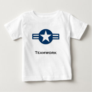 USA Teamwork blue Baby T-Shirt