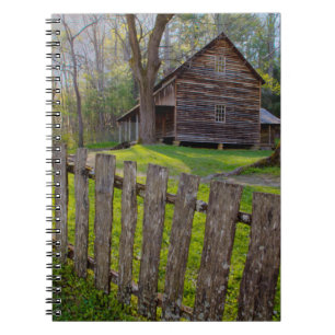 USA, Tennessee, Cabin In Cades Cove Notebook