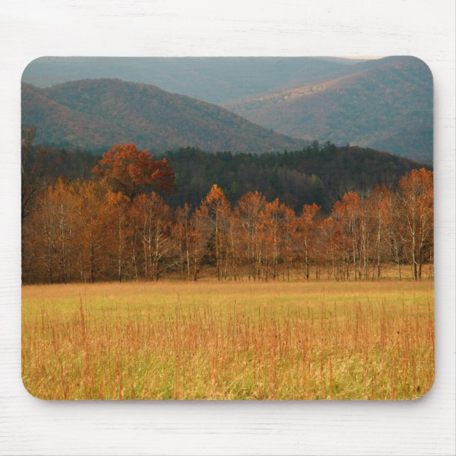 USA, Tennessee. Cades Cove In Smoky Mountain Mouse Pad (Front)