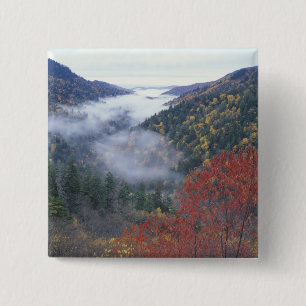 USA, Tennessee, Great Smokey Mountains National 15 Cm Square Badge