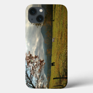 USA, Tennessee. Horses In Cades Cove Valley iPhone 13 Case