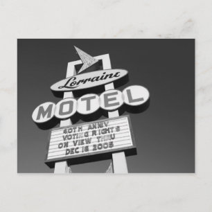 USA, Tennessee, Memphis,National Civil Rights Postcard