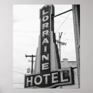 USA, Tennessee, Memphis: National Civil Rights Poster