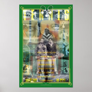 USA Tennis History Poster