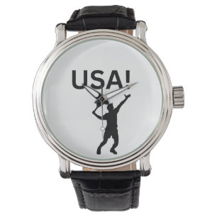USA tennis player using dot as a ball Watch