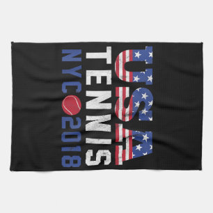USA Tennis US New York 2018 Open Tea Towel