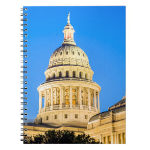 USA, Texas, Austin. Capitol Building (1888) 2 Notebook