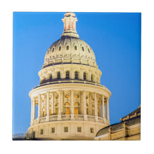 USA, Texas, Austin. Capitol Building (1888) 2 Tile