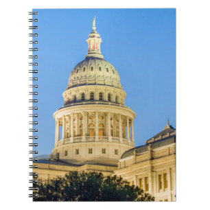 USA, Texas, Austin. Capitol Building (1888) 3 Notebook