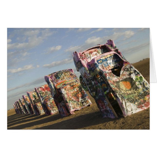 USA, TEXAS, Panhandle Area, Amarillo: Cadillac (Front Horizontal)