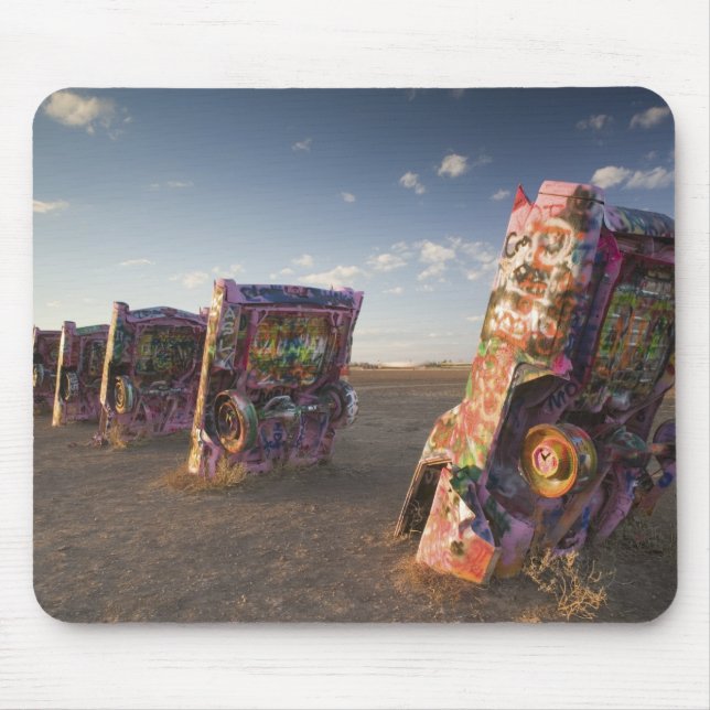USA, TEXAS, Panhandle Area, Amarillo: Cadillac 2 Mouse Pad (Front)