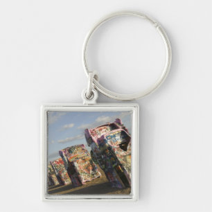 USA, TEXAS, Panhandle Area, Amarillo: Cadillac Key Ring
