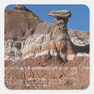 USA, Texas, Panhandle, Hoodoo Square Sticker