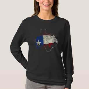 Usa Texas Patriotic Wildlife Animal Texan Pride Ar T-Shirt